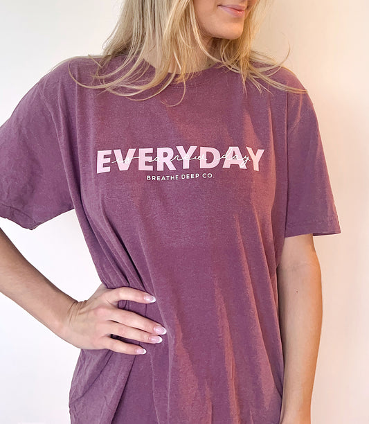 'EVERYDAY IS A NEW DAY' TEE